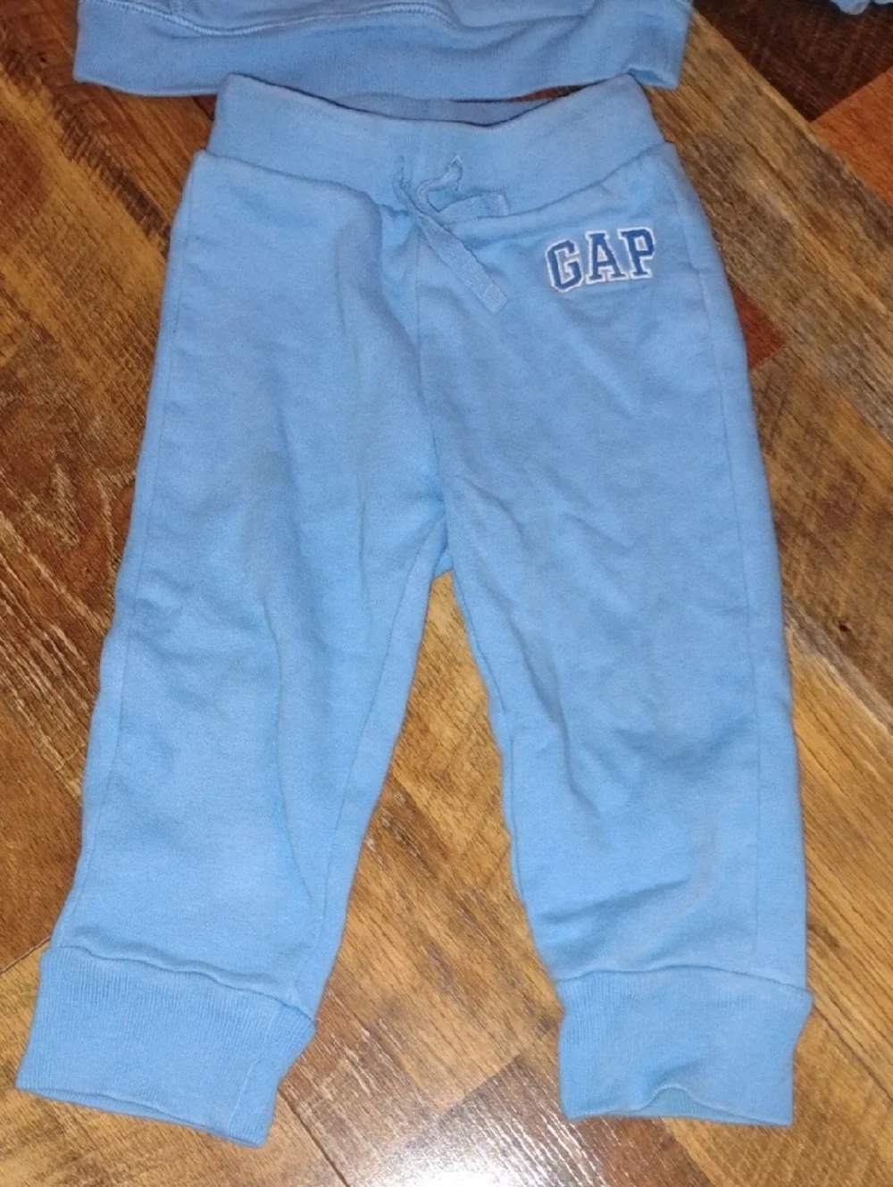 2t GAP Light Blue Kids Hoodie Sweatpant Set